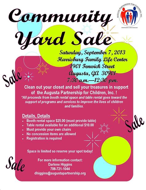 Yard Sale Flyer Ideas 10