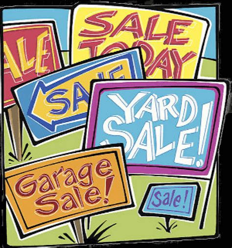 Modern Yard Sale Sign Template