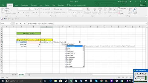 Year to Date Excel Template