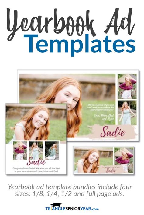 Yearbook Ad Template Tips