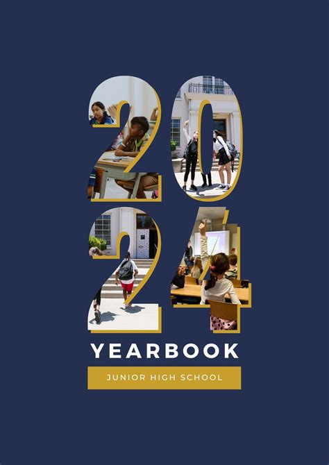 Yearbook Design Template PDF