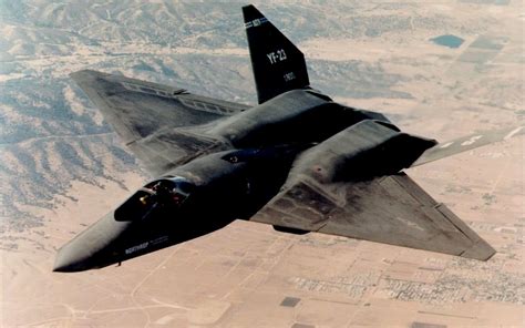 YF-23 Black Widow II in flight