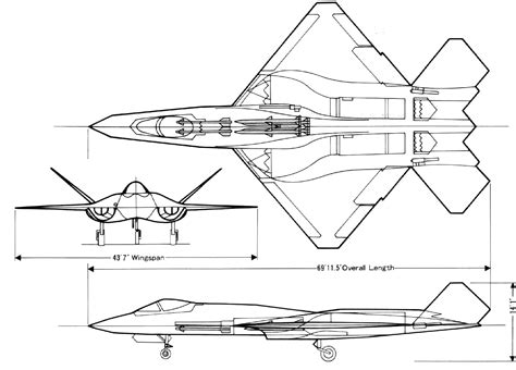 YF-23 design concepts