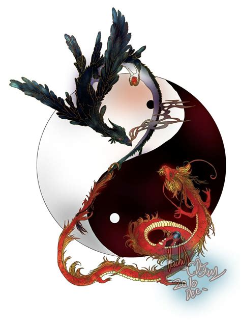 Yin Yang Dragons Unity