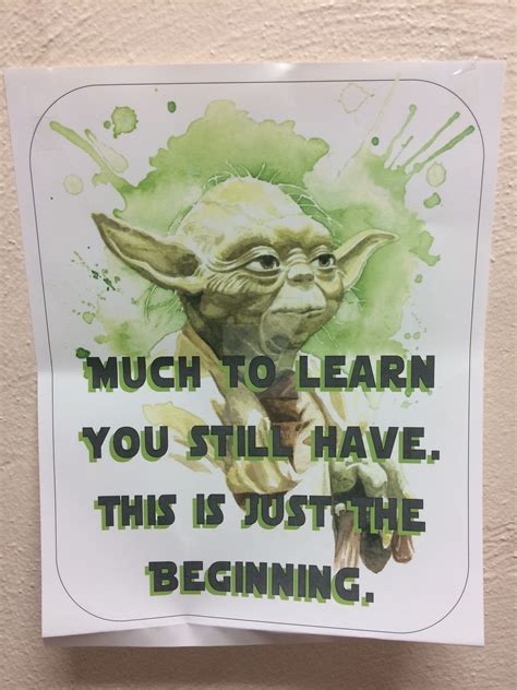 Yoda Inspiration Quotes for Classroom