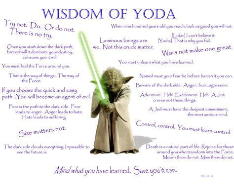 Yoda Wisdom for Students