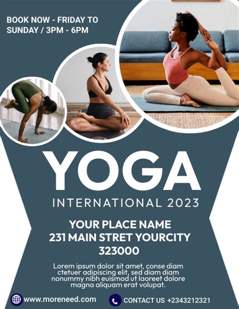 Yoga Flyer Template Ideas