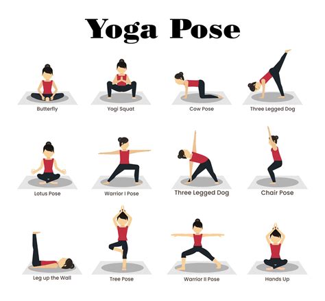 Yoga Poses Printable