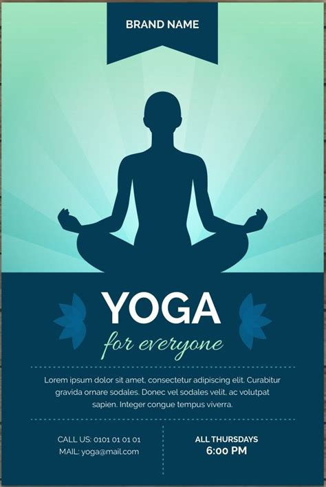 Yoga Flyer Template 5