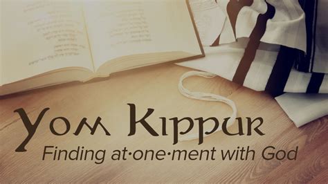 Yom Kippur At-One