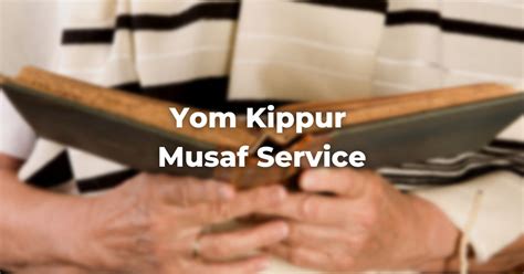 Yom Kippur service at synagogue