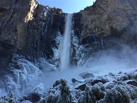 Yosemite Frozen Waterfall