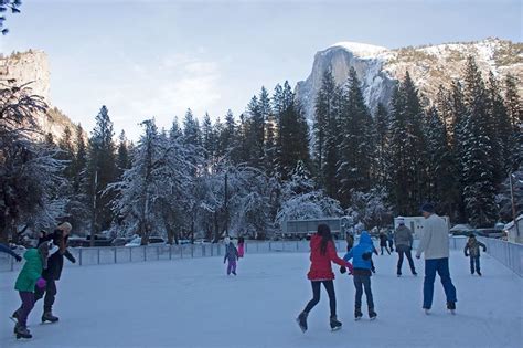 Yosemite Ice Skating