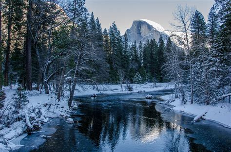 Yosemite Snowy Landscape