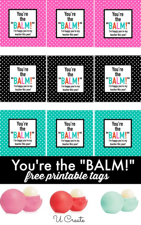 You are the balm printable