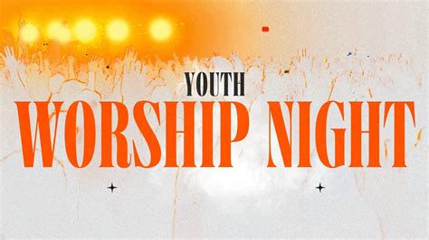 Youth Worship Night Flyer Example