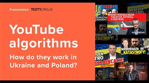 YouTube algorithm and Ukraine war