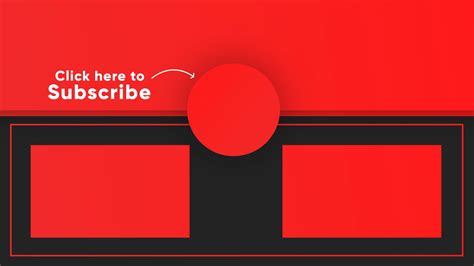 YouTube End Screen Template 6