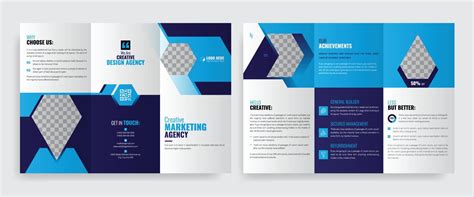 Z Fold Brochure Template 3