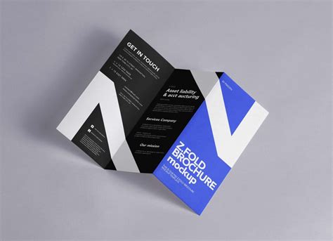 Z Fold Brochure Template 4