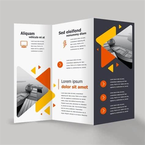 Z Fold Brochure Template 7