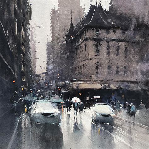 Joseph Zbukvic's realistic watercolours