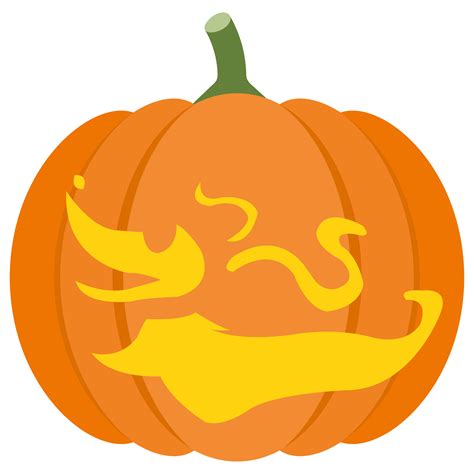 Zero Pumpkin Stencil