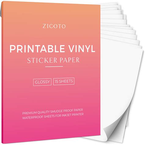 A crafter working with Zicoto printable vinyl