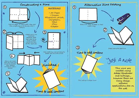 Zine Template Example