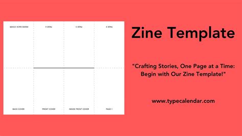 Zine template