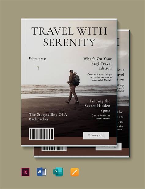 Travel Zine Template