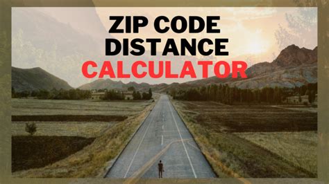 Zip Code Distance Calculator