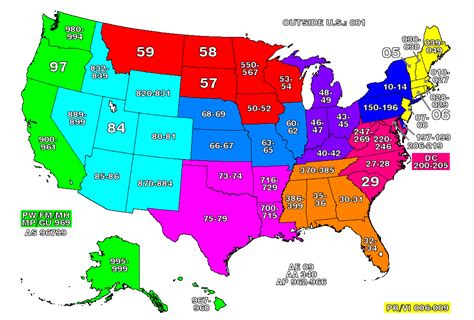 Zip Code Map of Miami Dade