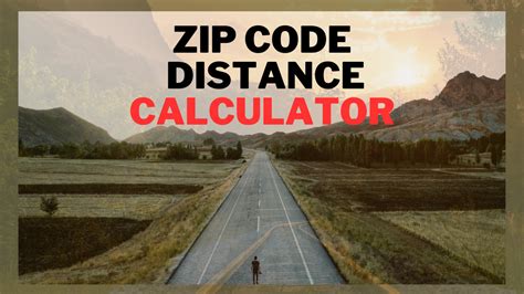 Zip Code Distance Table