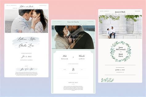 Zola Wedding Website Templates