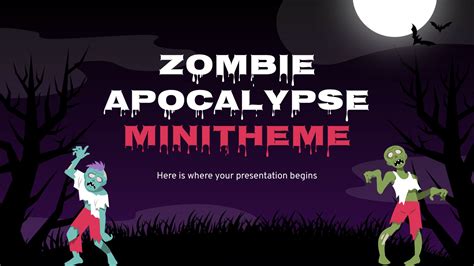 Zombie Apocalypse Google Slides Template