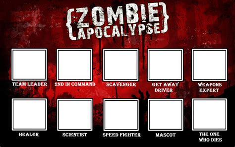 Zombie Apocalypse Template