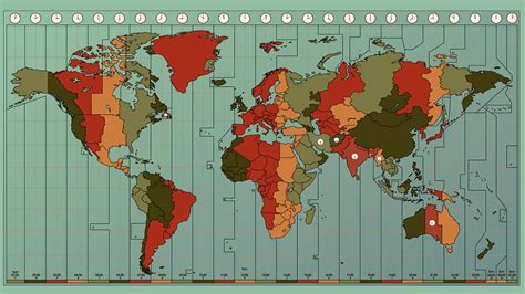 Zonas horarias del mundo