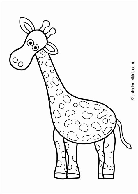 Zoo Animal Coloring Page 6