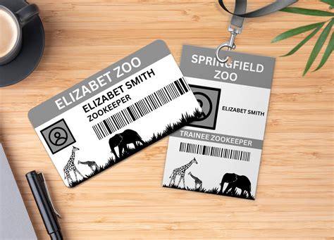 Zookeeper Name Tag Printable 1