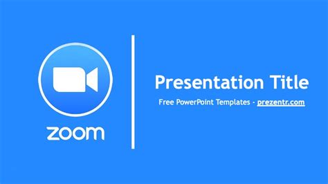 Zoom Meeting PowerPoint Templates